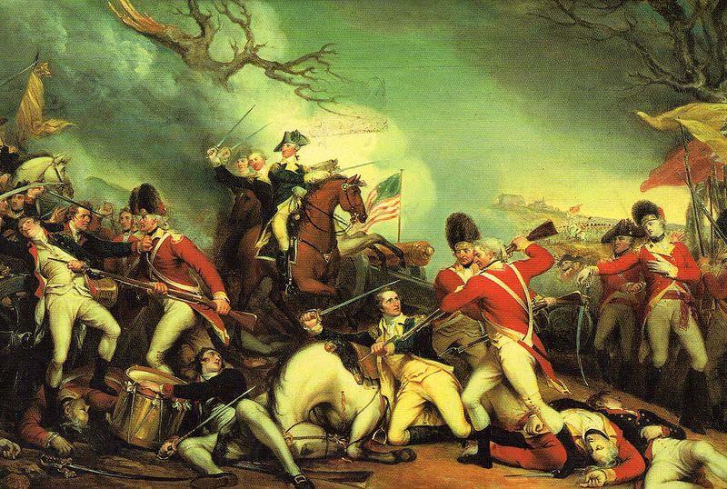 John Trumbull The Death of General Mercer at the Battle of Princeton Germany oil painting art